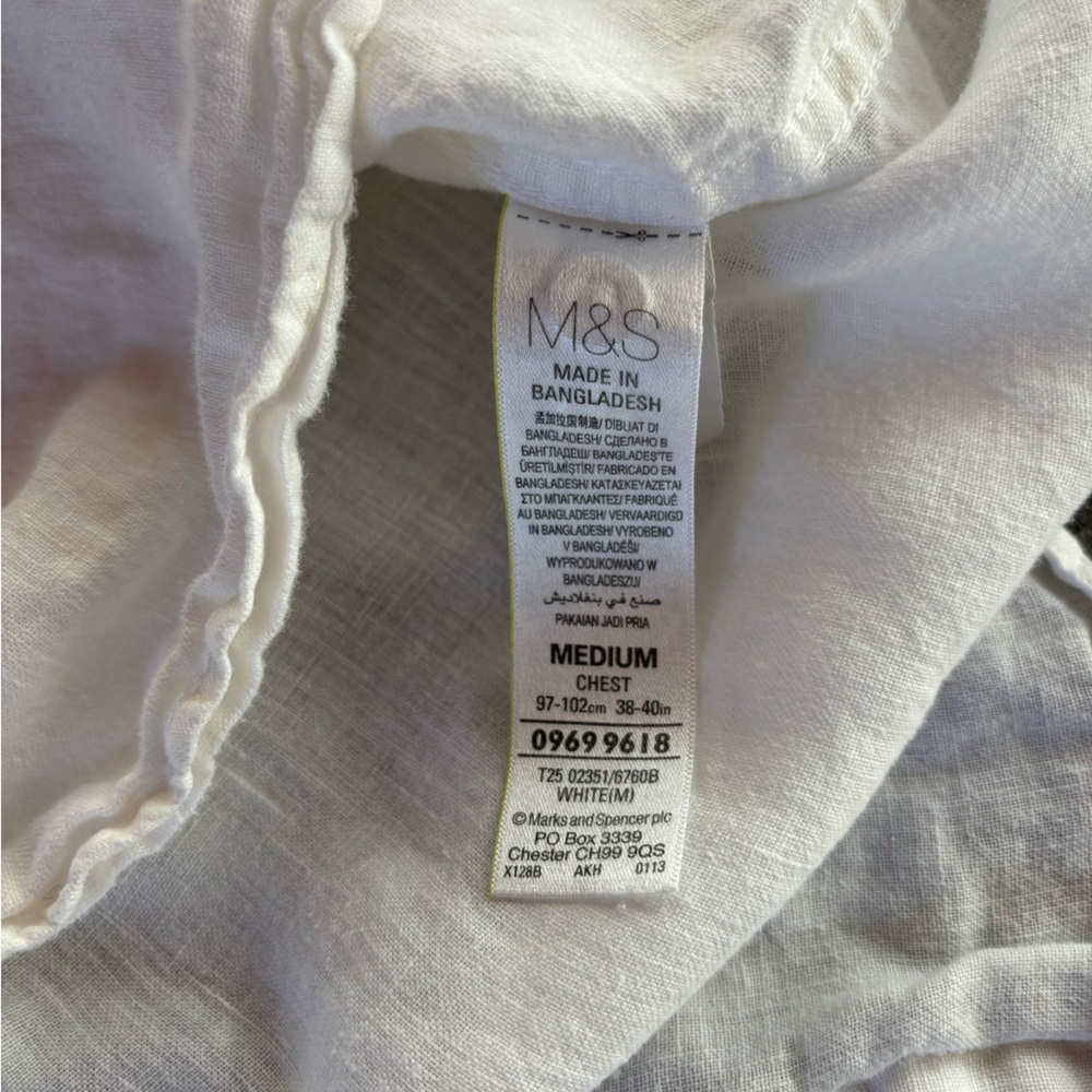 Pure Linen Button Down - Picture 3 of 5